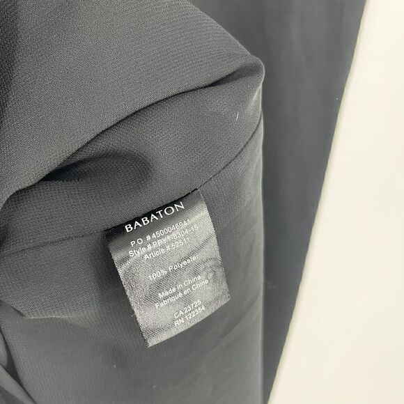 Babaton Aritzia Dress Size Small Womens Black Sleeveless Shift Crew Neck Button - Picture 6 of 7